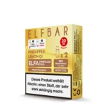 2x Elfbar Elfa Einweg Pod - Pineapple Lemon Qi - 20mg Nikotinsalz 2ml C - Image 2