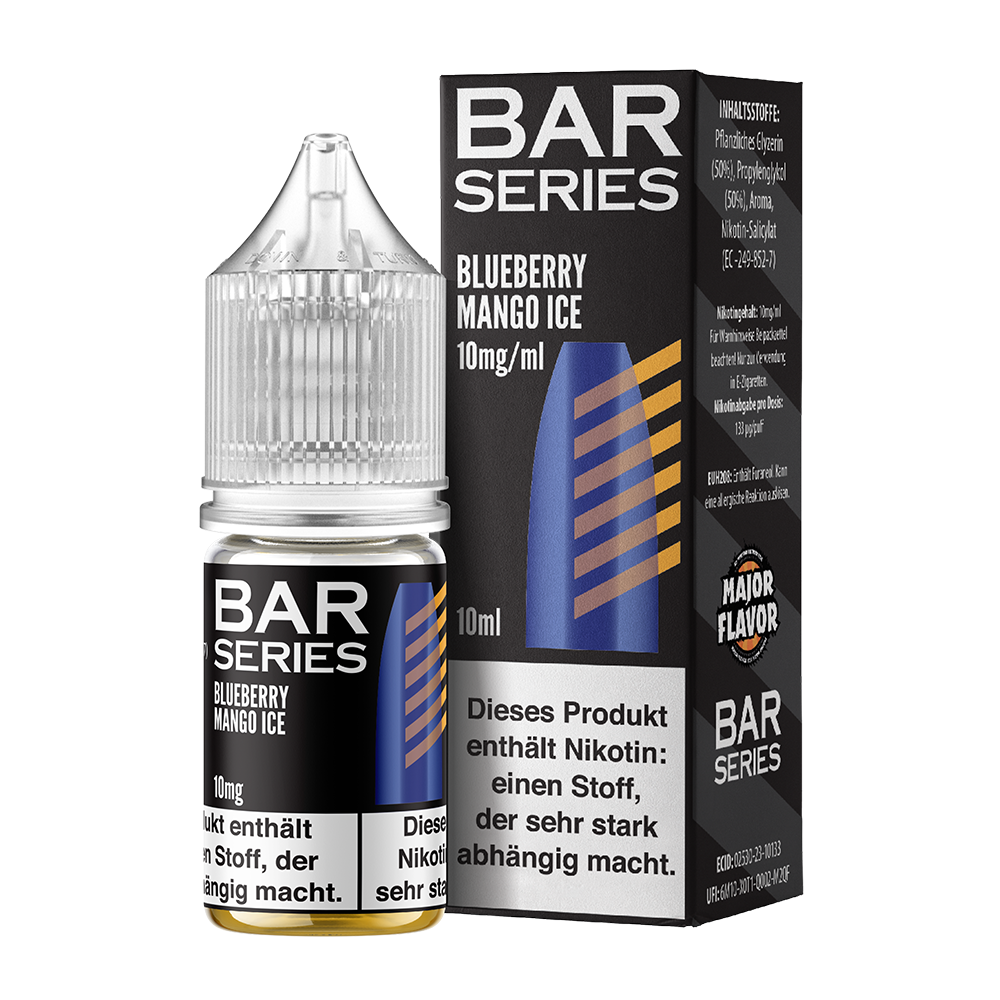bar-series-nikotinsalz-blueberry-mango-ice-liquid-10ml-10mg-1.png Bar Series Nikotinsalz - Blueberry Mango Ice - Liquid 10ml 10mg - Image 1