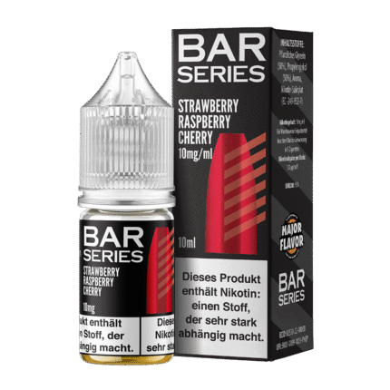 Bar Series Nikotinsalz - Strawberry Raspberry Cherry - Liquid 10ml 10mg