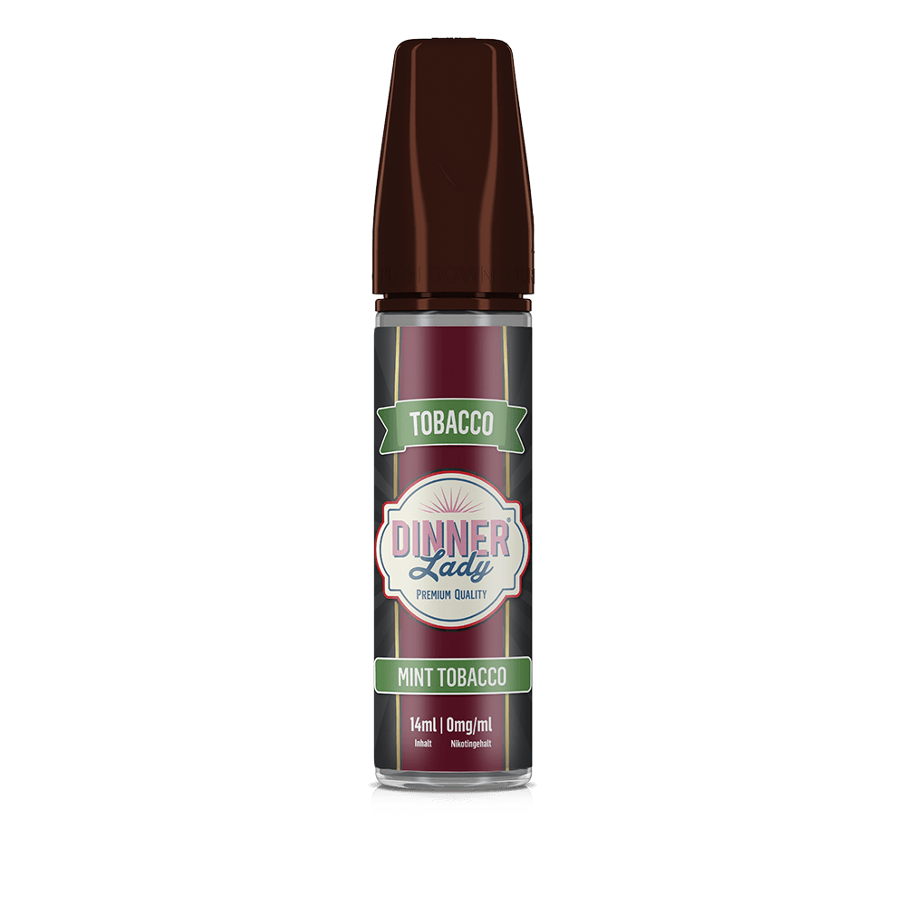 dinner-lady-mint-tobacco-14ml-aroma-longfill.png Dinner Lady - Mint Tobacco 14ml Aroma Longfill - Image 1