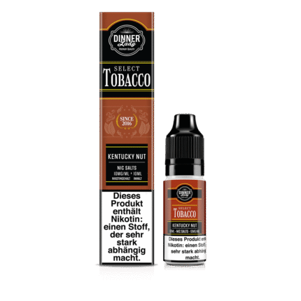 Dinner Lady Nikotinsalz - Kentucky Nut - 50/50 10ml Liquid 10mg