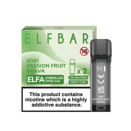 Elfbar Elfa Einweg Pod - Kiwi Passionfruit Guava - 20mg Nikotinsalz 2ml