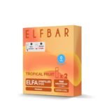Elfbar Elfa - Tropical Fruit 2ml Einweg Pod - 0mg - Image 2
