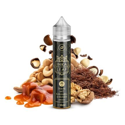 Flavorverse Aroma Longfill - Tabak mit Karamell & Nüssen - 6ml in 75ml Flasche C