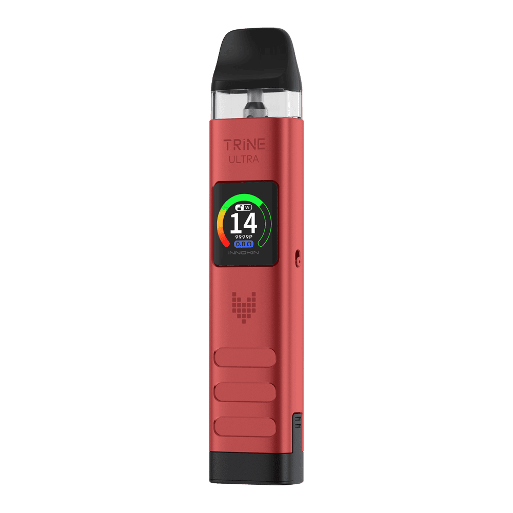 innokin-trine-ultra-pod-kit-crimson-red.png Innokin Trine Ultra Pod Kit - Crimson Red - Image 1
