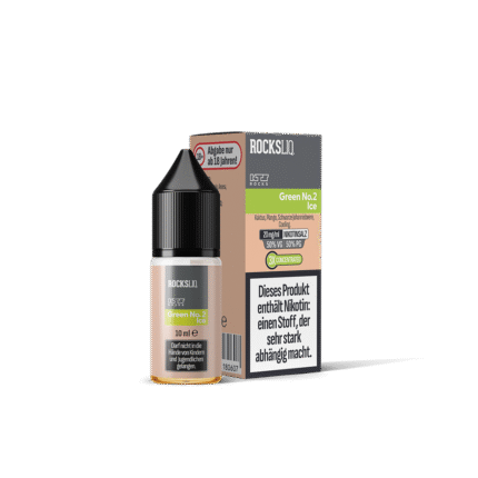 KTS Rocksliq Nikotinsalz - Green No.2 Ice - 10ml Liquid 20mg