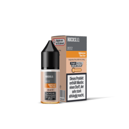 KTS Rocksliq Nikotinsalz - Melone Tee Ice - 10ml Liquid 20mg