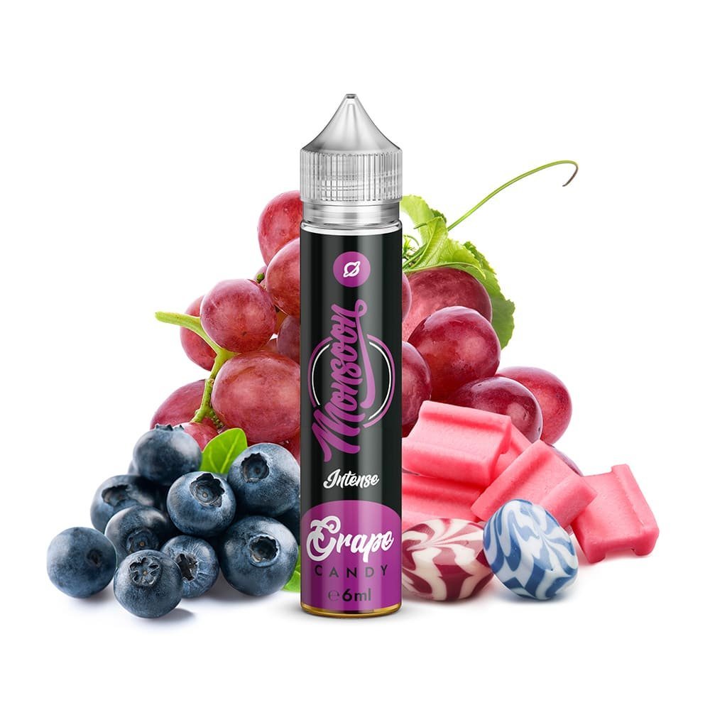 monsoon-longfill-grape-candy-6ml-aroma-in-75ml-flasche.jpg Monsoon Longfill - Grape Candy - 6ml Aroma in 75ml Flasche - Image 1
