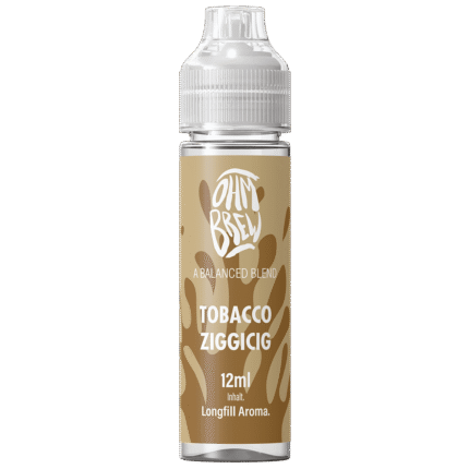 Ohm Brew Aroma Longfill - Tobacco Ziggicig - 12ml in 60ml Flasche
