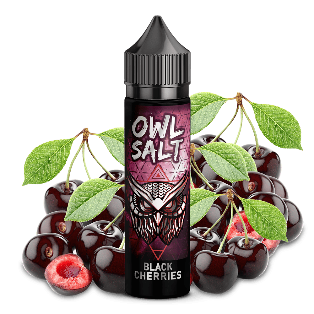 owl-salt-black-cherries-10ml-aroma-longfill.png OWL Salt - Black Cherries 10ml Aroma Longfill - Image 1