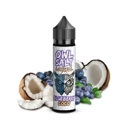 OWL Salt - Blueberry Coco - 10ml Aroma Longfill