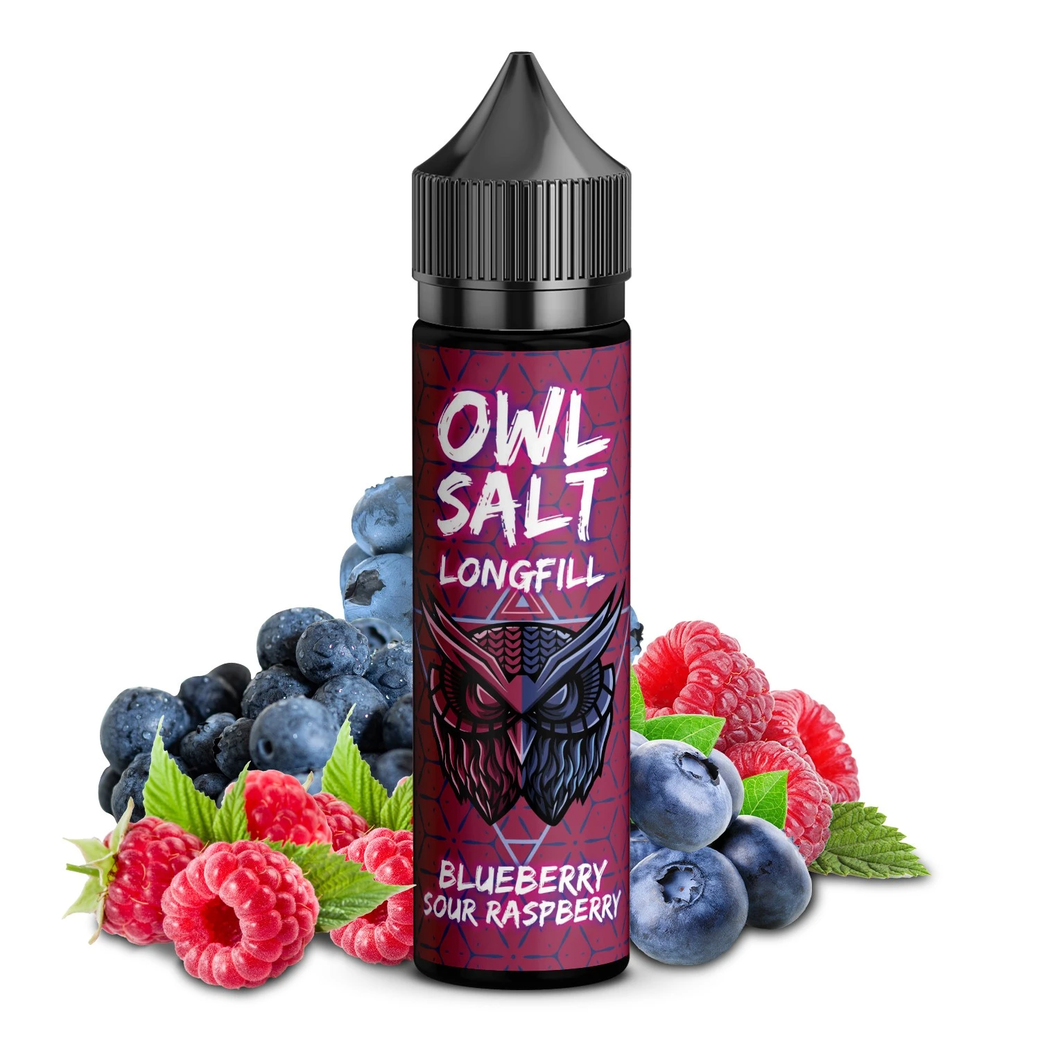 owl-salt-blueberry-sour-raspberry-10ml-aroma-longfill.webp OWL Salt - Blueberry Sour Raspberry - 10ml Aroma Longfill - Image 1