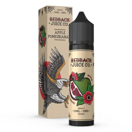 Redback Juice Co Apple Pomegranate 15ml Aroma in 60ml Flasche