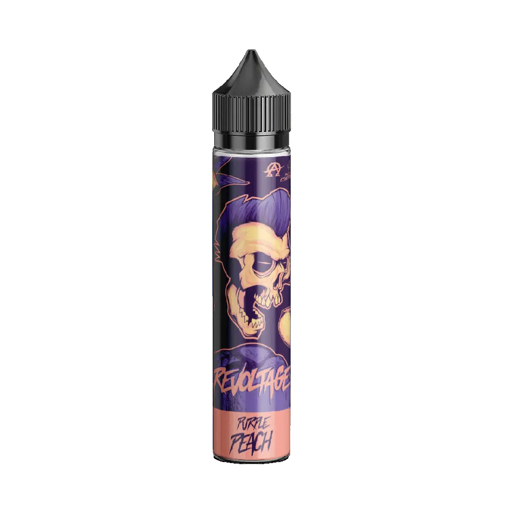 revoltage-purple-peach-15ml-aroma-longfill.webp Revoltage - Purple Peach 15ml Aroma Longfill - Image 1