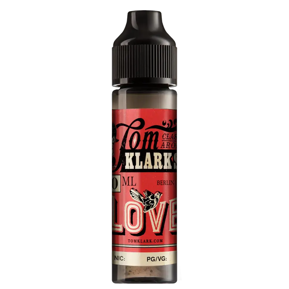 tom-klark-love-10ml-aroma-in-60ml-flasche.webp Tom Klark Love 10ml Aroma in 60ml Flasche - Image 1