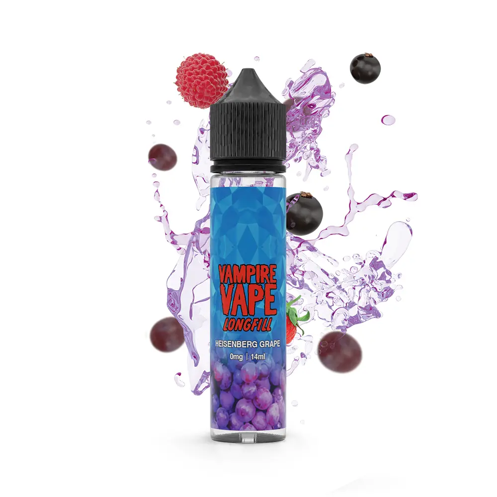 vampire-vape-aroma-longfill-heisenberg-grape-14ml-in-60ml-flasche.webp Vampire Vape Aroma Longfill - Heisenberg Grape - 14ml in 60ml Flasche - Image 1