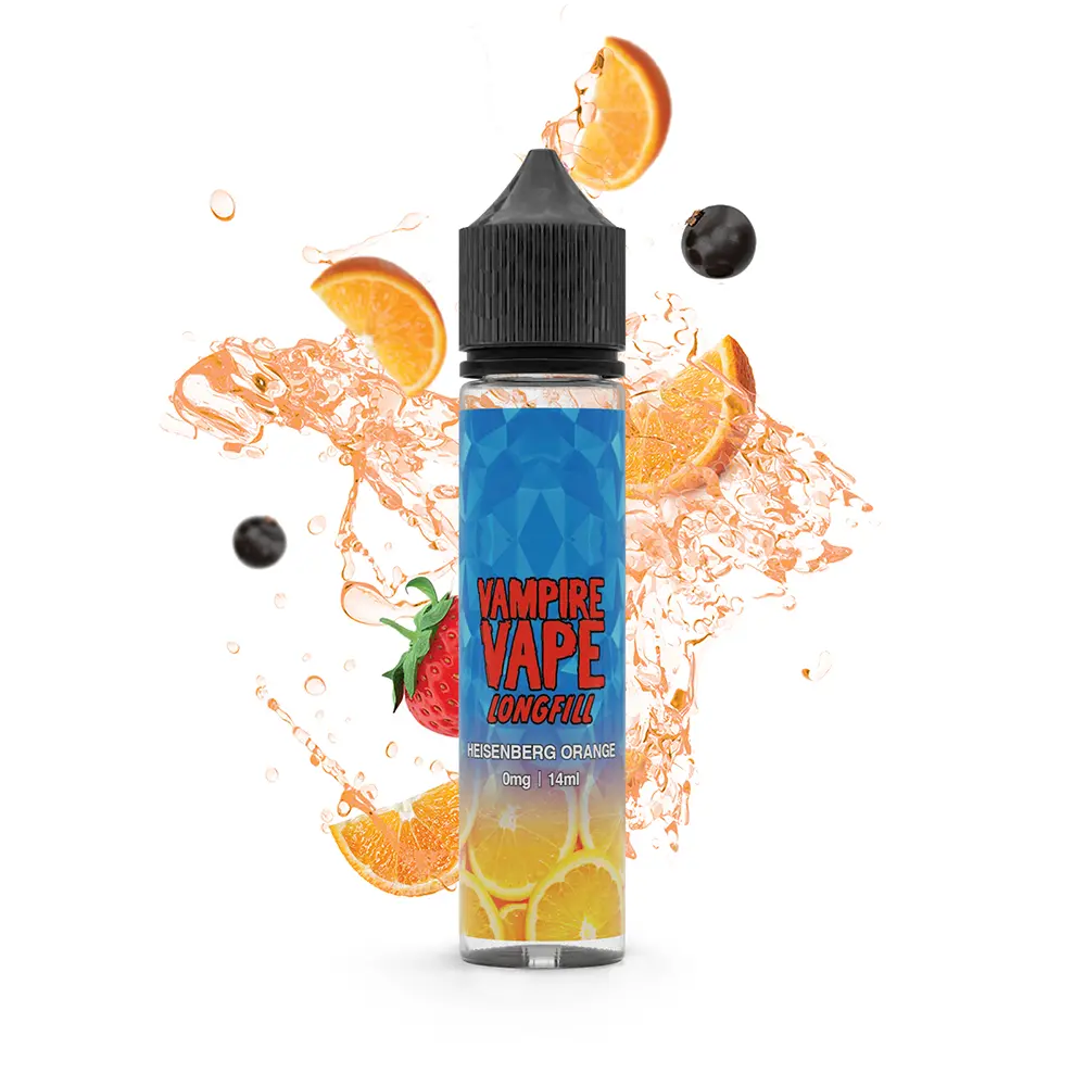 vampire-vape-aroma-longfill-heisenberg-orange-14ml-in-60ml-flasche.webp Vampire Vape Aroma Longfill - Heisenberg Orange - 14ml in 60ml Flasche - Image 1